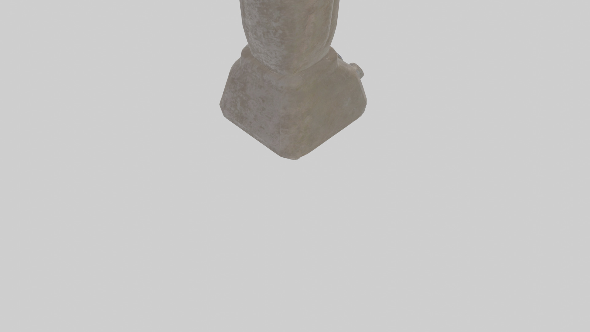 Cartoon Blender Low-poly 3D model_7