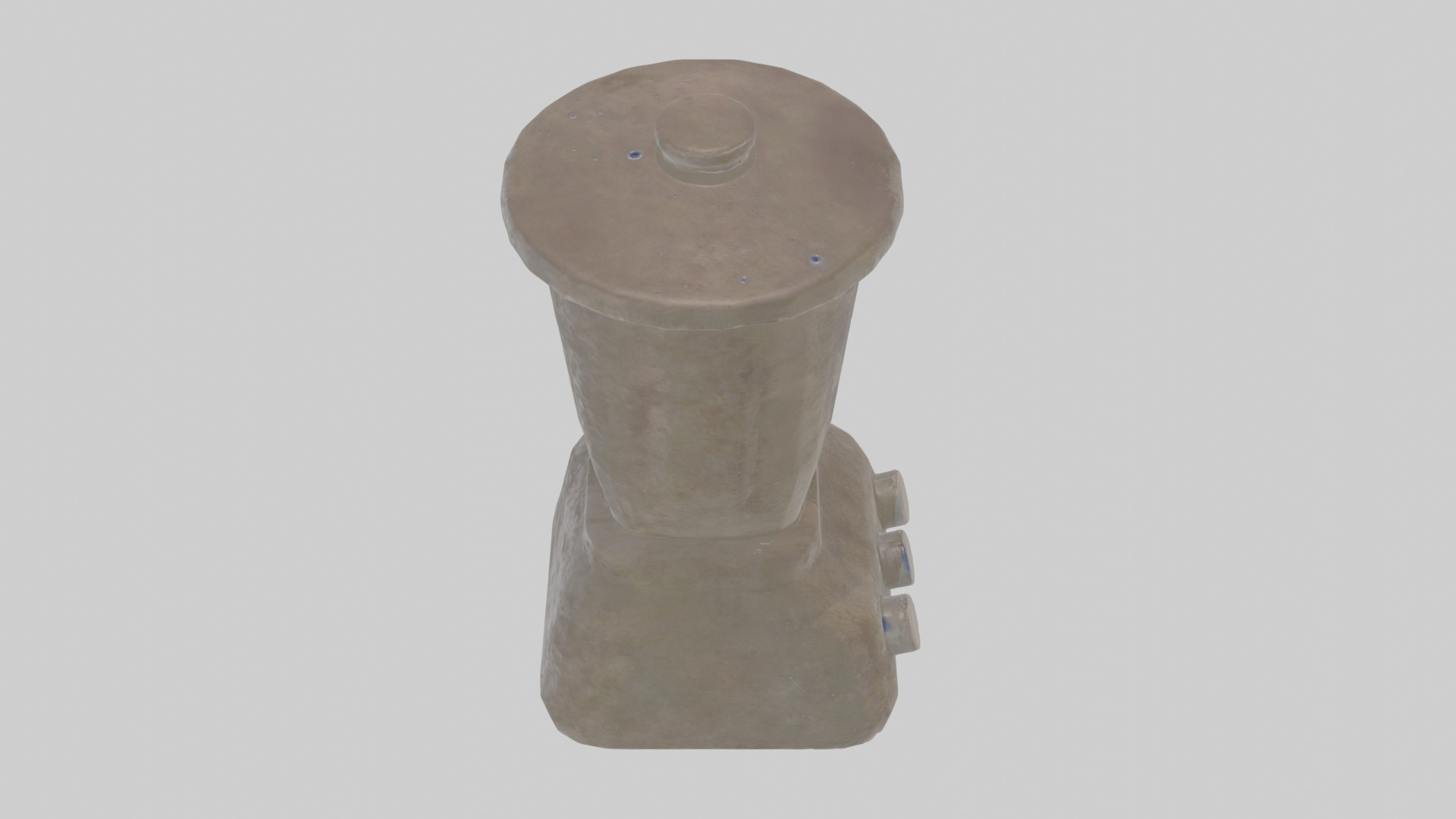 Cartoon Blender Low-poly 3D model_27