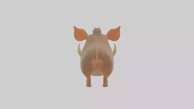 Cartoon Boar
