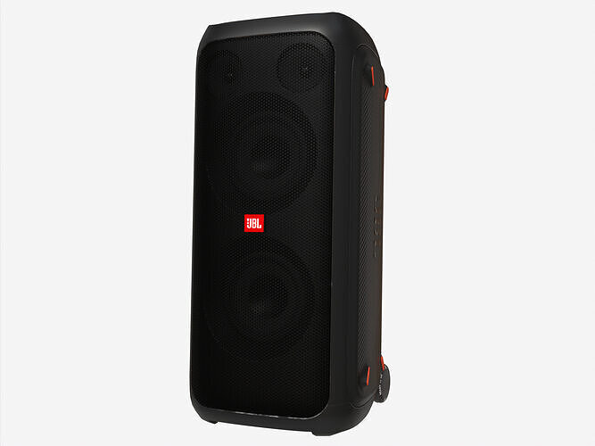 JBL Partybox Portable Speaker Low-poly 3D model