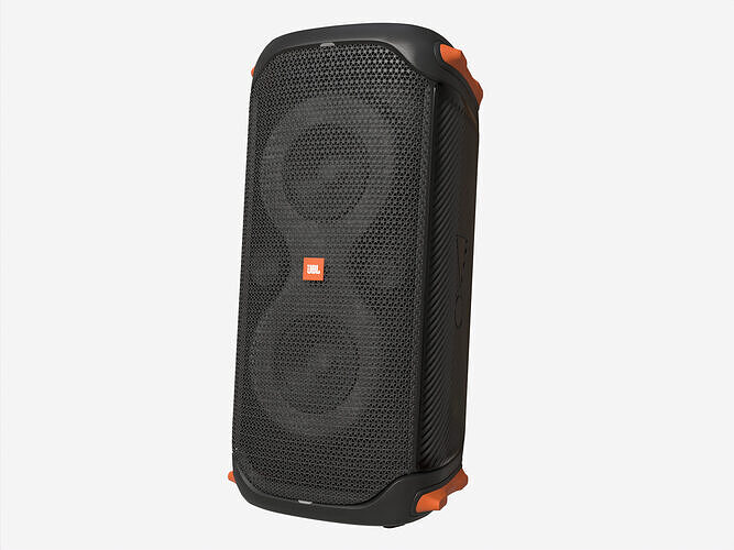 JBL PartyBox 110 Portable Speaker Low-poly 3D model