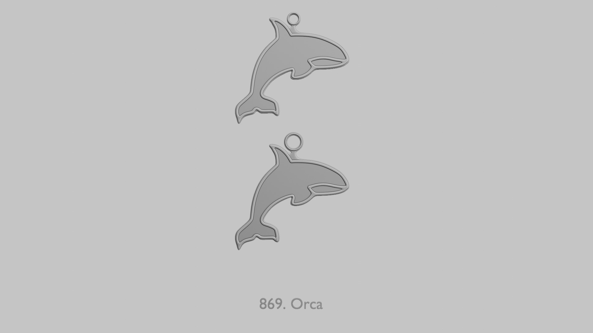 Creatures Aquatic Life Pendant Pack 3D print model_16