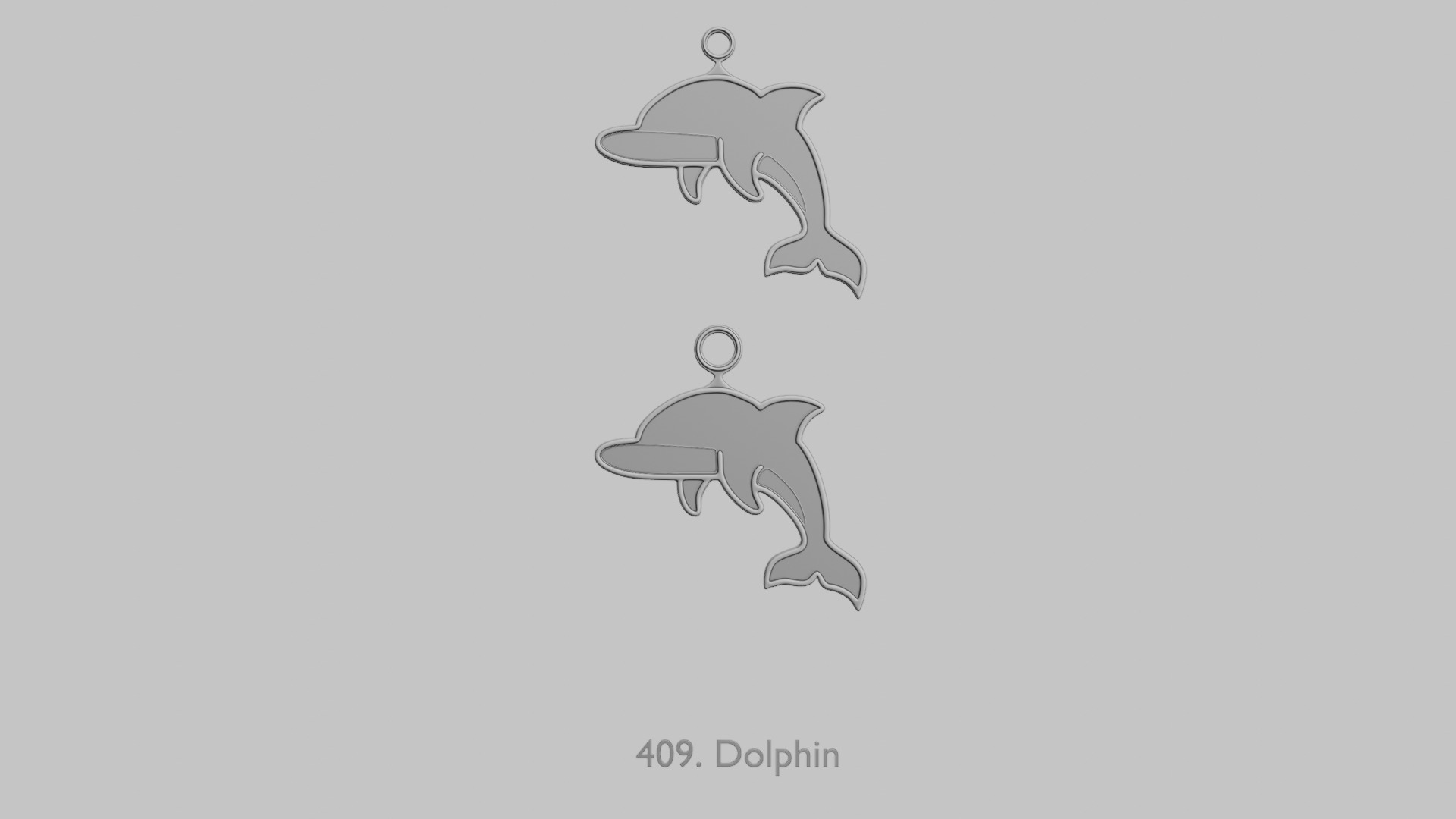 Creatures Aquatic Life Pendant Pack 3D print model_4