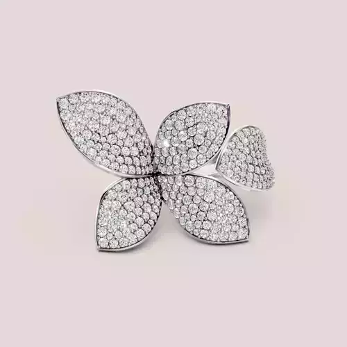 Pasqual Bruni Giardini Segreti diamond ring