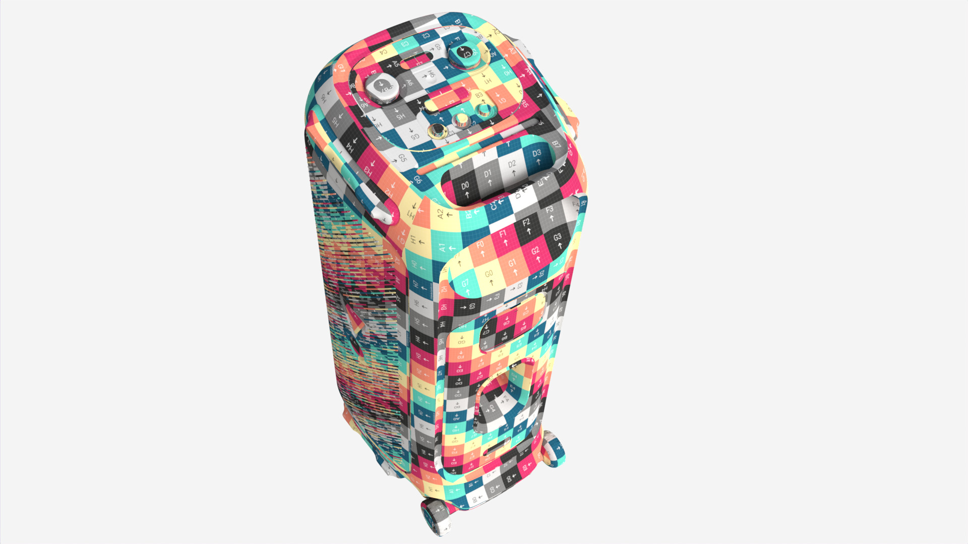 JBL Partybox 710 Low-poly 3D model_23