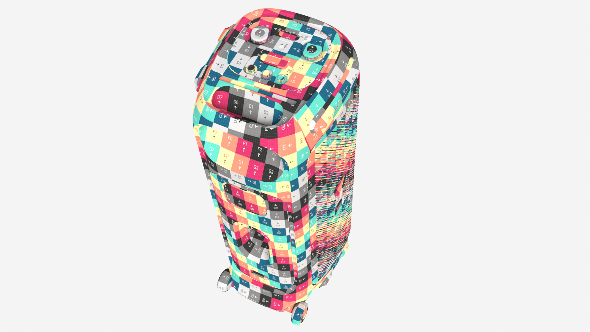 JBL Partybox 710 Low-poly 3D model_22