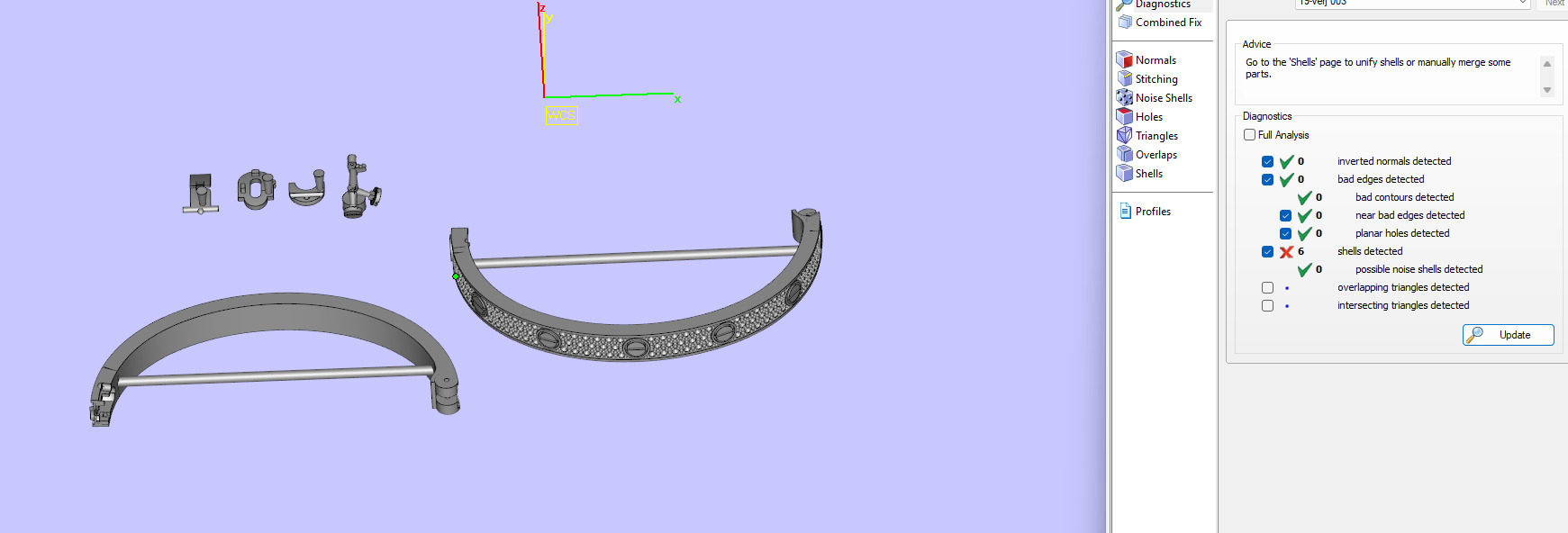 LOVE bracelet 190mm model paved cartie 3D print model 3D print model_6