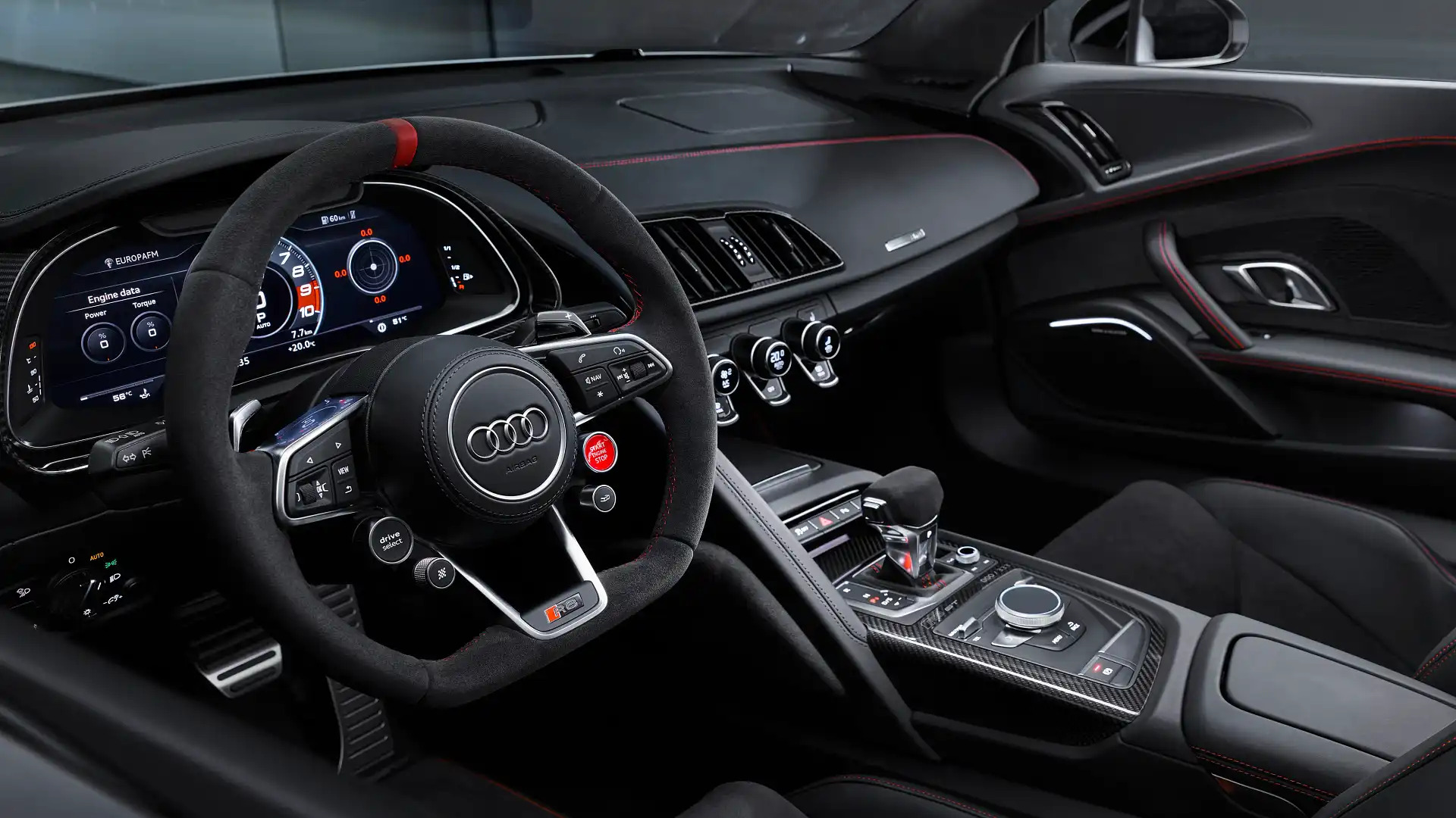 Audi R8 GT 3D Model Low Poly Game Ready FBX OBJ GLTF Low-poly 3D model_5