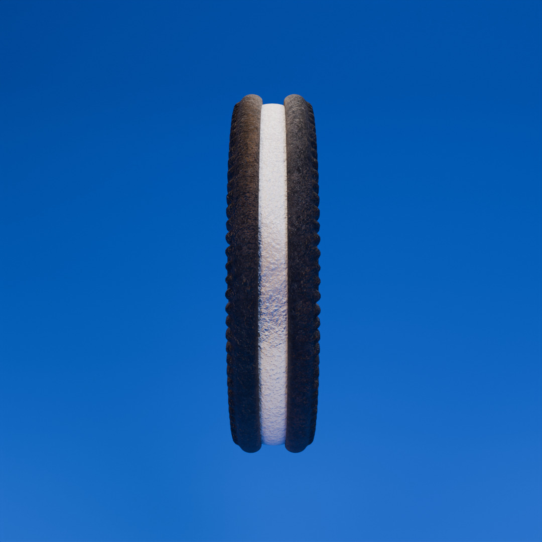 Oreo cookie 3D model 3D model_2