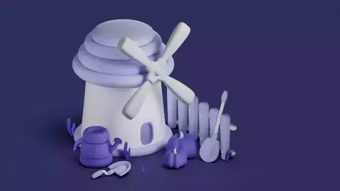 Stylized Farm Props Pack