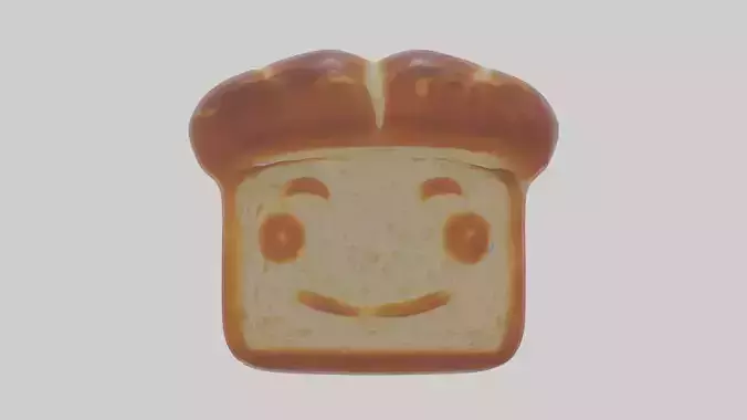 Cartoon Bread Loaf