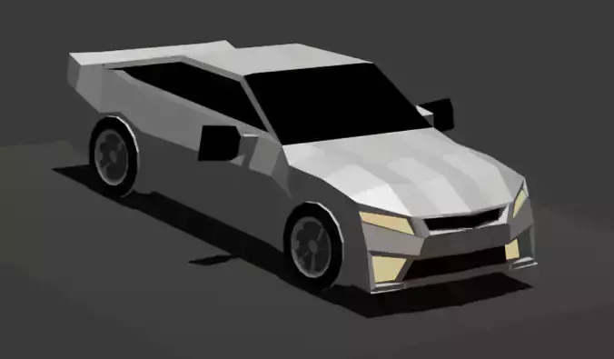 Low Poly Vehicle