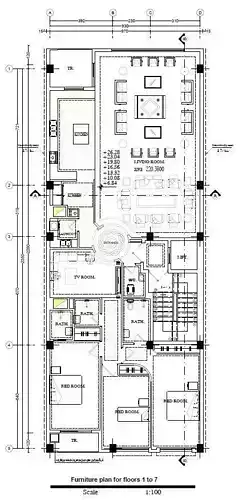 Mixed Use Residential Building Plan 