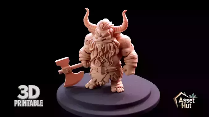 Barbarian Dwarf Warrior