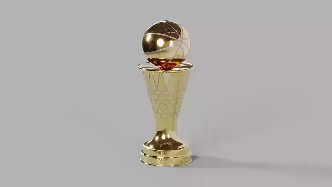 The NBA Bill Russel MVP Trophy