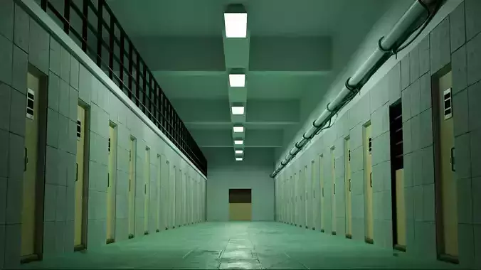 Prison Corridor