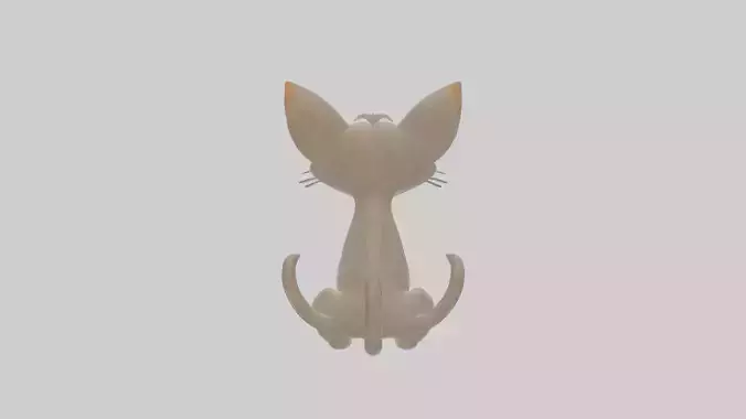 Cartoon Cat Model