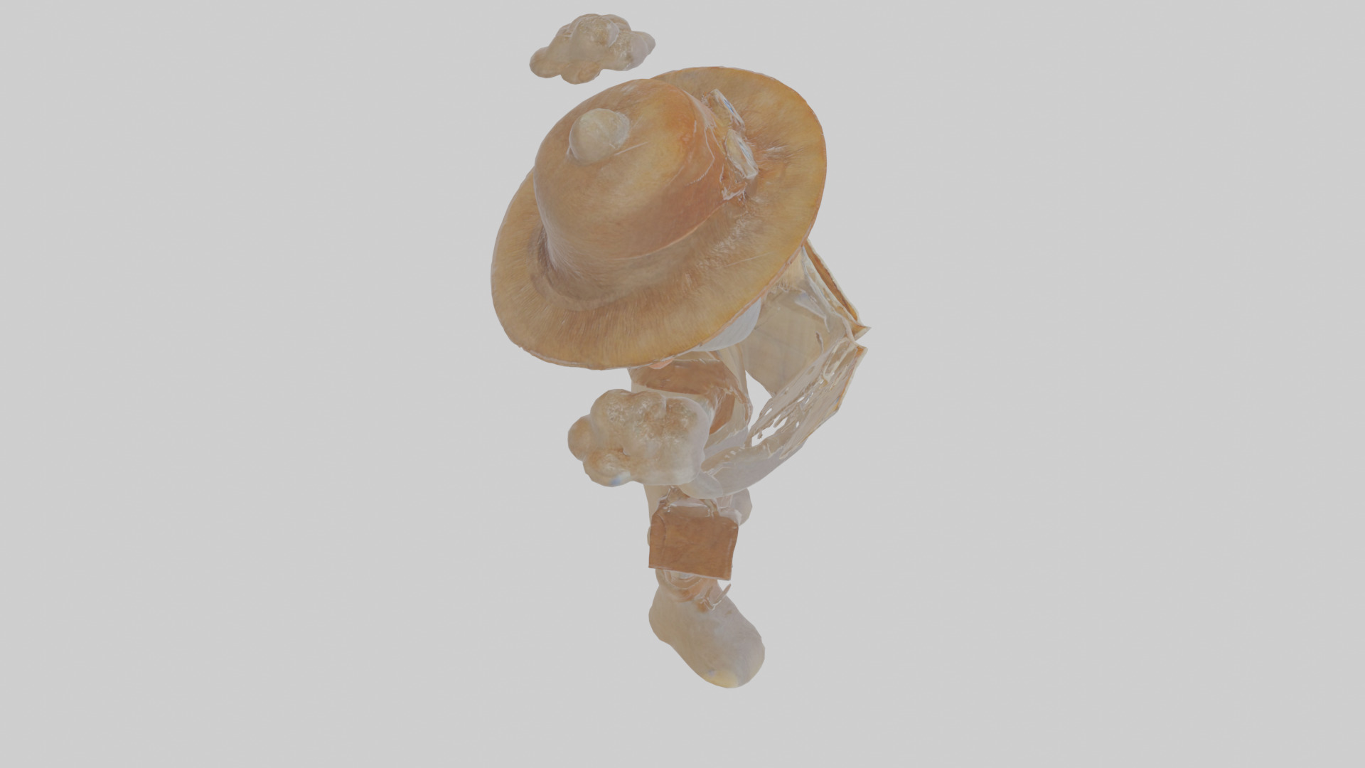 Cartoon Cecil the Chronicler of Cryptids Model Low-poly 3D model_28