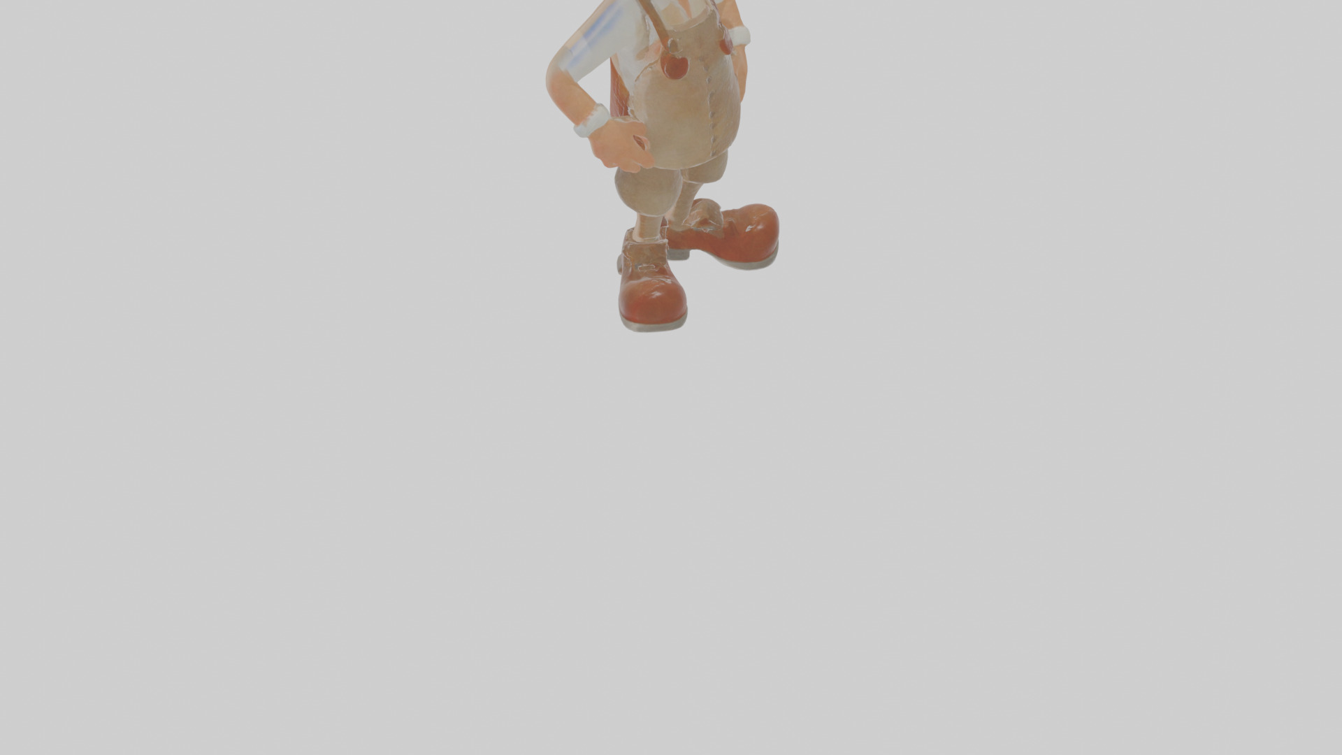 Cartoon Cecil the Cobbler Model Low-poly 3D model_12