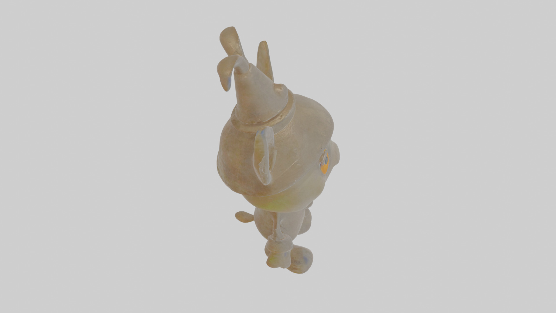 Cartoon Cecil the Sentry of Spooky Sanctuaries Model Low-poly 3D model_28
