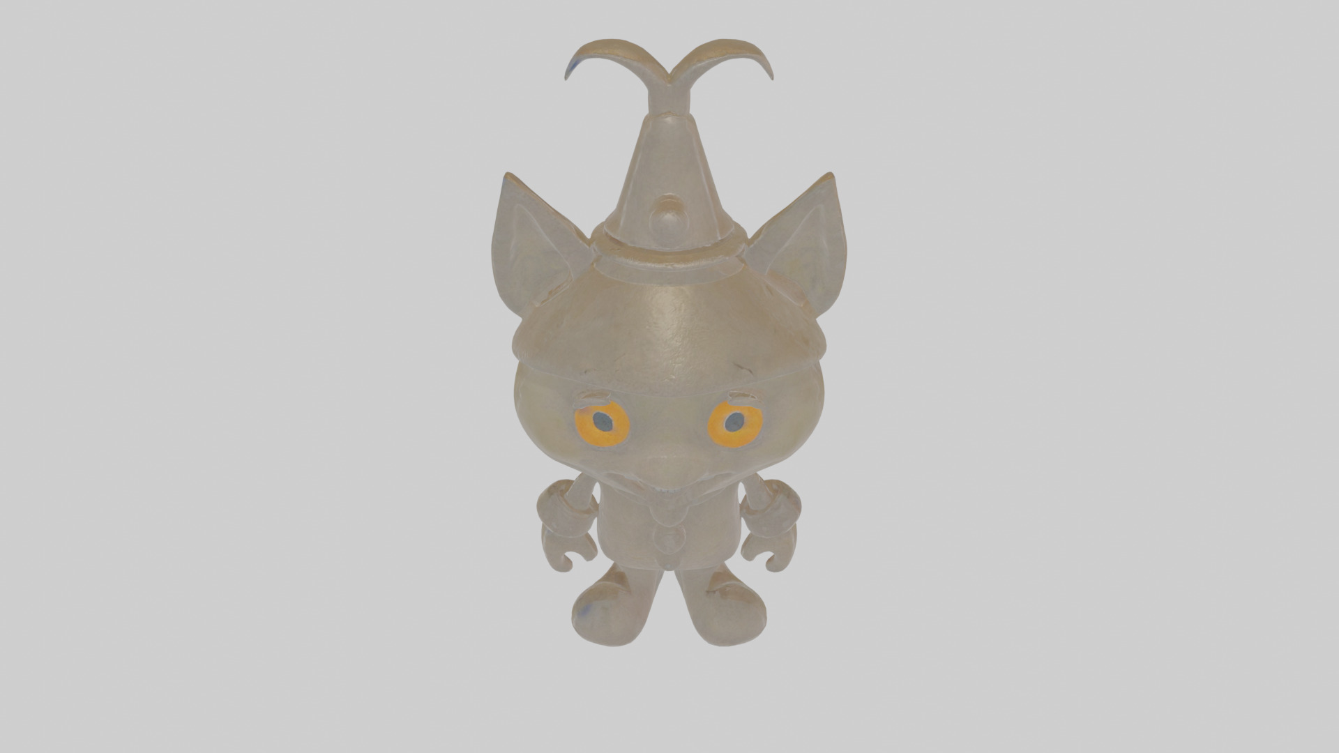 Cartoon Cecil the Sentry of Spooky Sanctuaries Model Low-poly 3D model_24