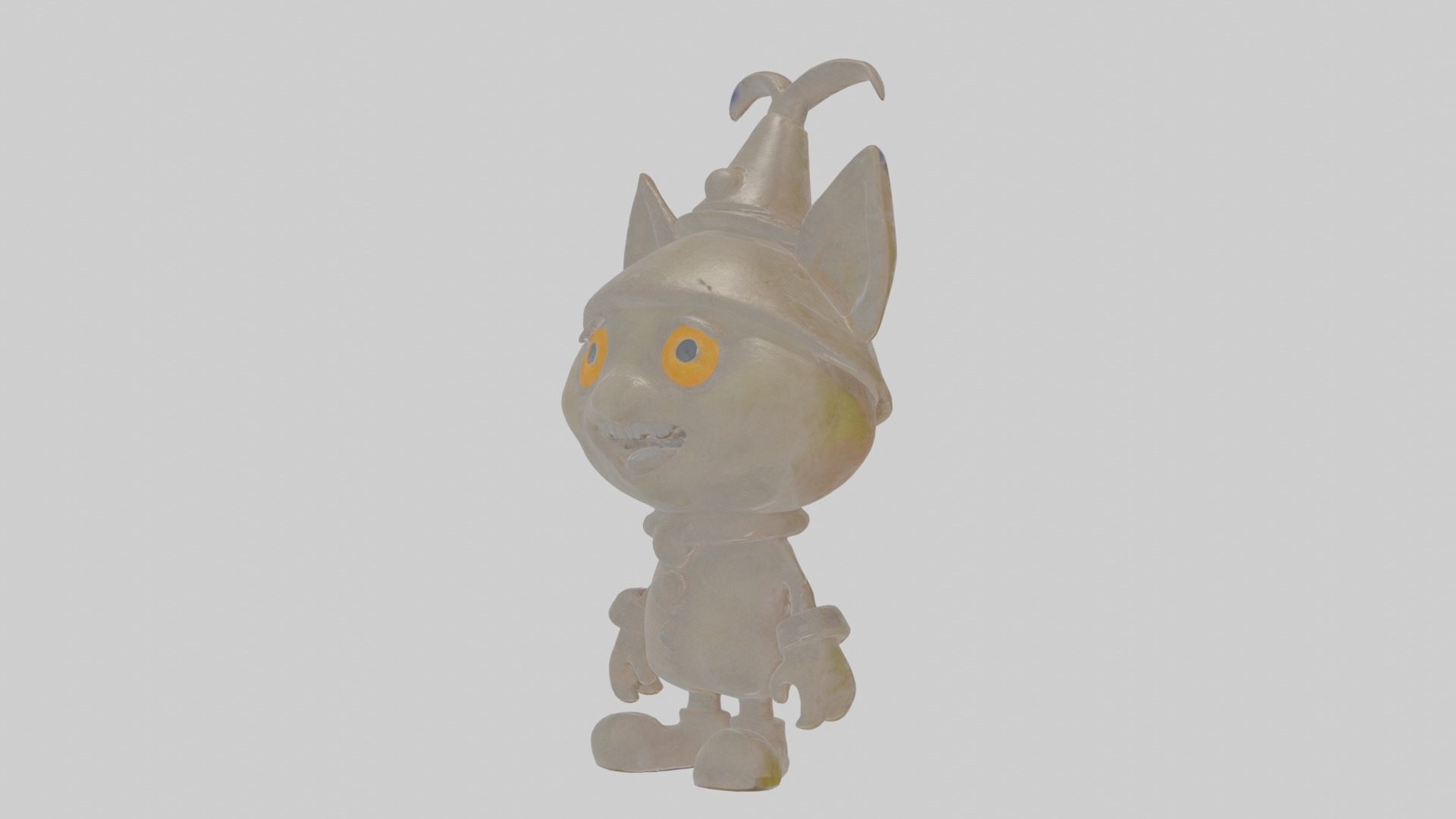 Cartoon Cecil the Sentry of Spooky Sanctuaries Model Low-poly 3D model_15