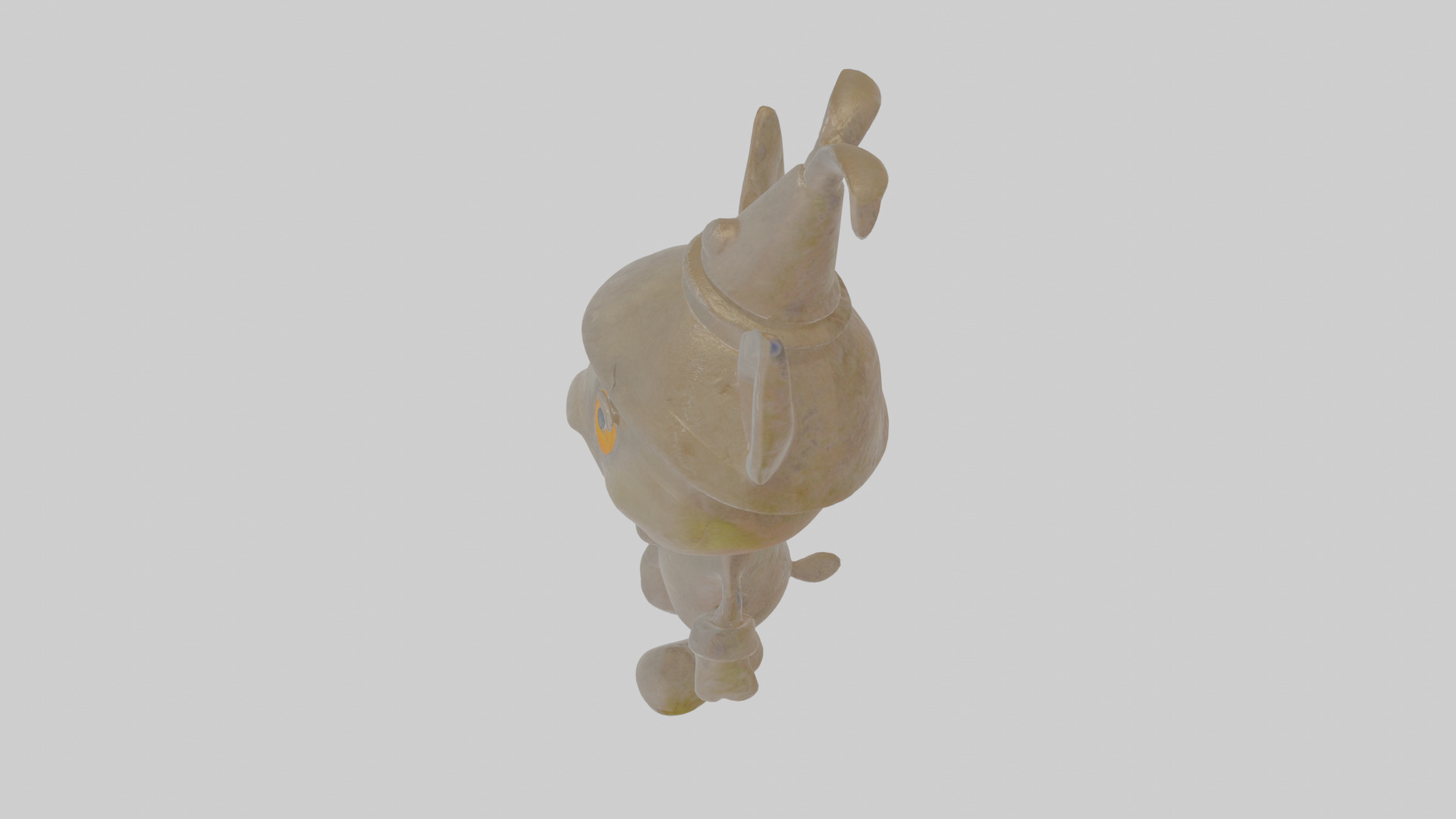Cartoon Cecil the Sentry of Spooky Sanctuaries Model Low-poly 3D model_27