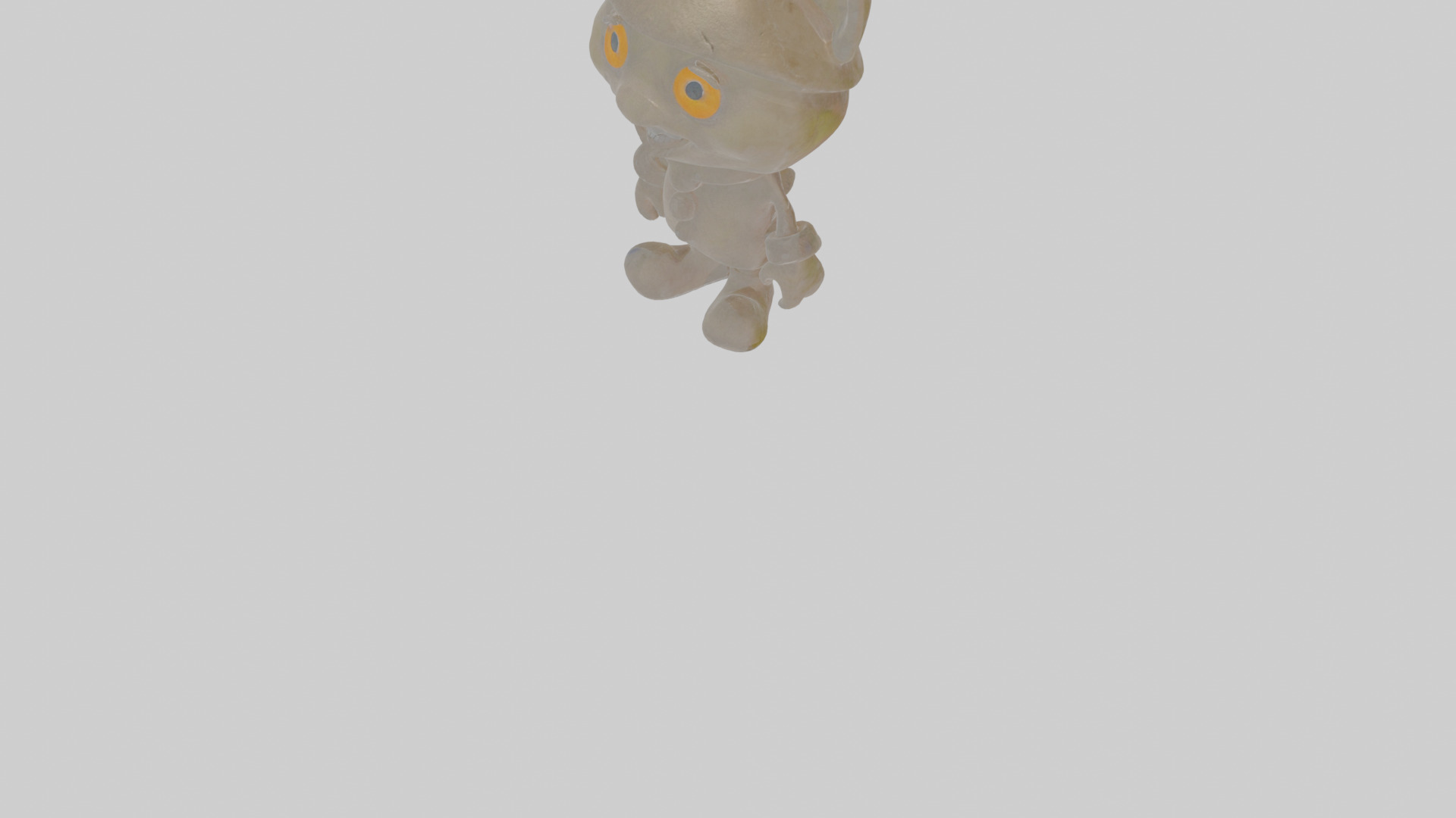 Cartoon Cecil the Sentry of Spooky Sanctuaries Model Low-poly 3D model_8