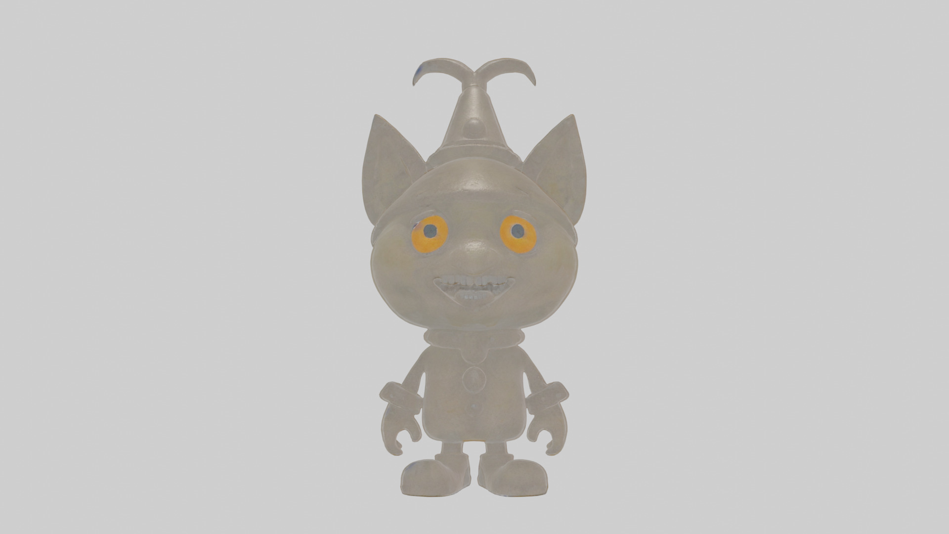 Cartoon Cecil the Sentry of Spooky Sanctuaries Model Low-poly 3D model_13