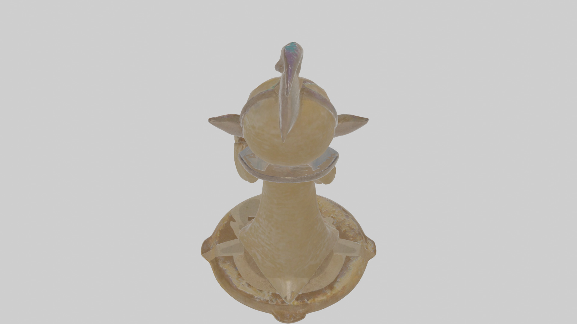 Cartoon Cecil the Sifter of Sinister Sands Model Low-poly 3D model_22