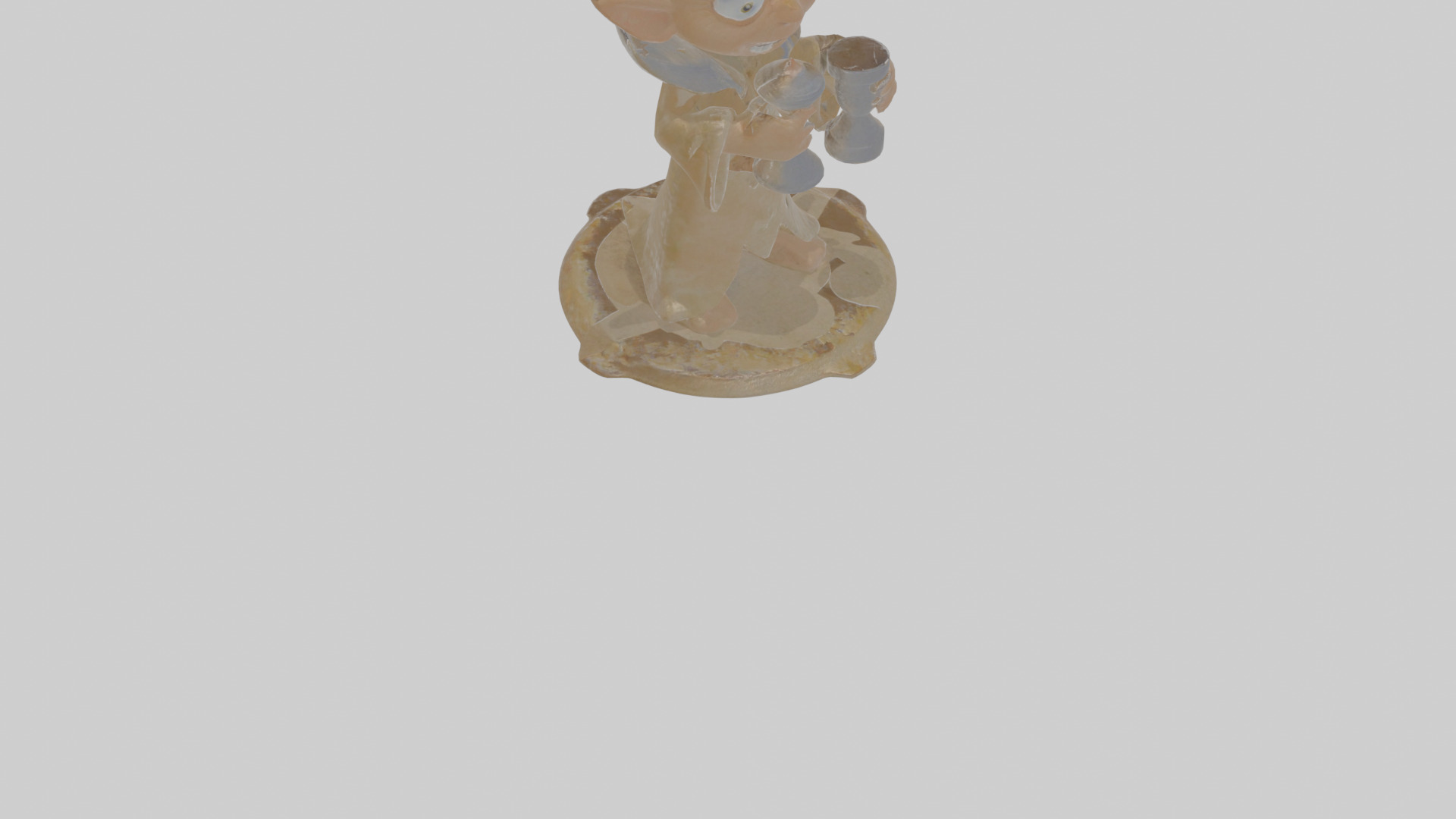 Cartoon Cecil the Sifter of Sinister Sands Model Low-poly 3D model_10