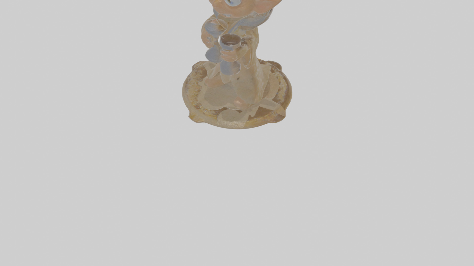 Cartoon Cecil the Sifter of Sinister Sands Model Low-poly 3D model_7