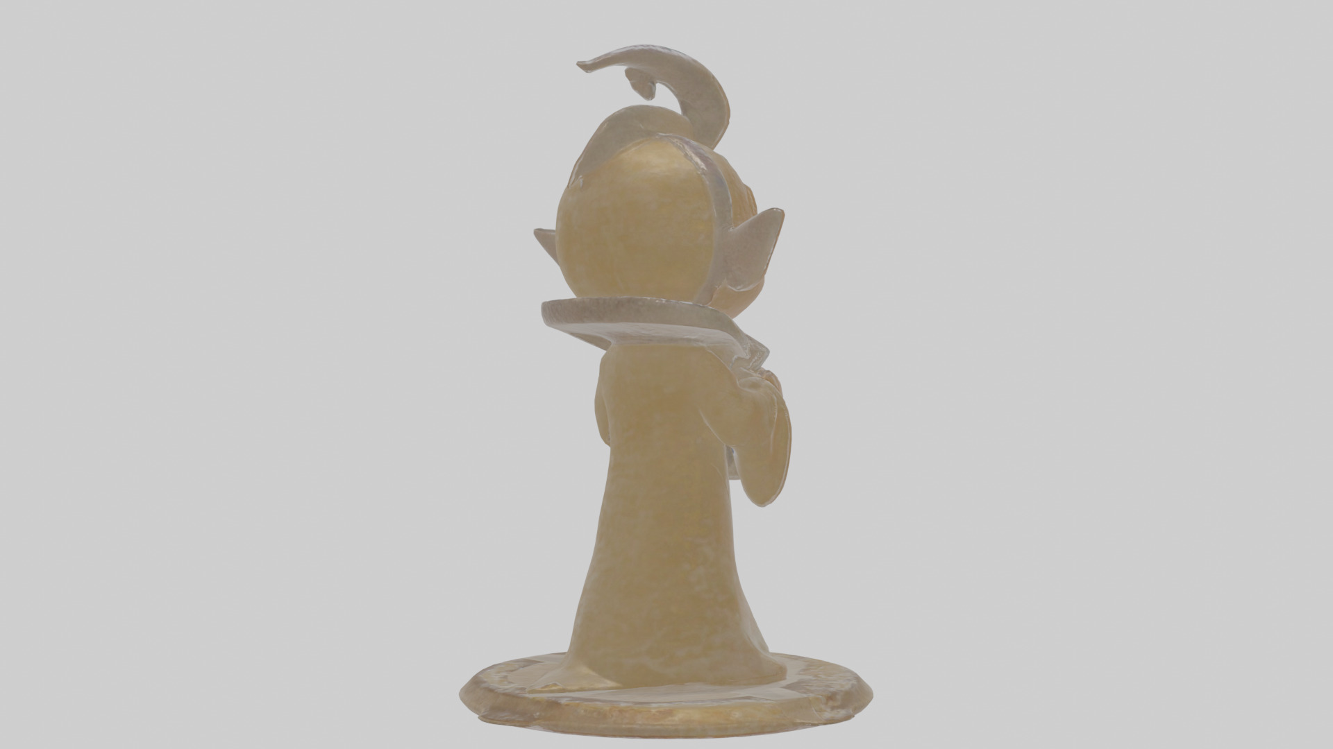 Cartoon Cecil the Sifter of Sinister Sands Model Low-poly 3D model_4