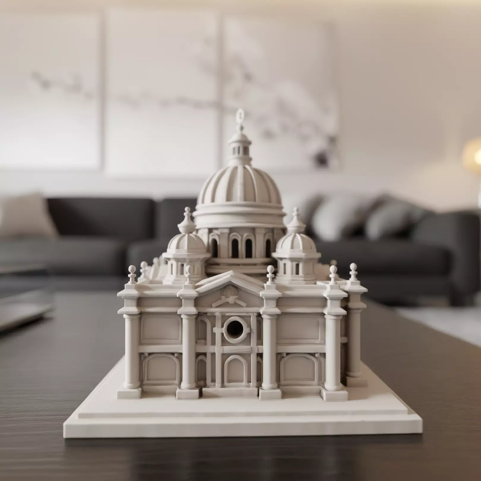 baroque architecture 3D print model_0