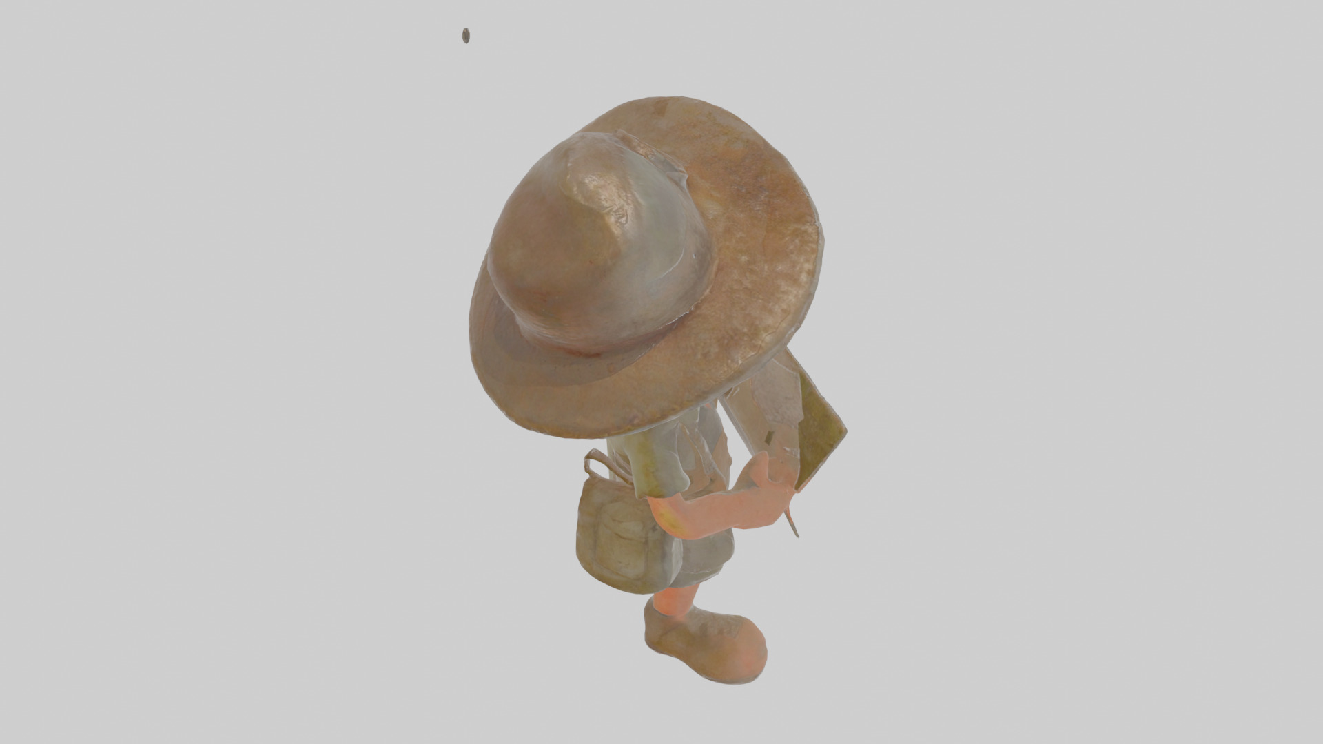 Cartoon Cecil the Surveyor of Supernatural Sites Model Low-poly 3D model_28