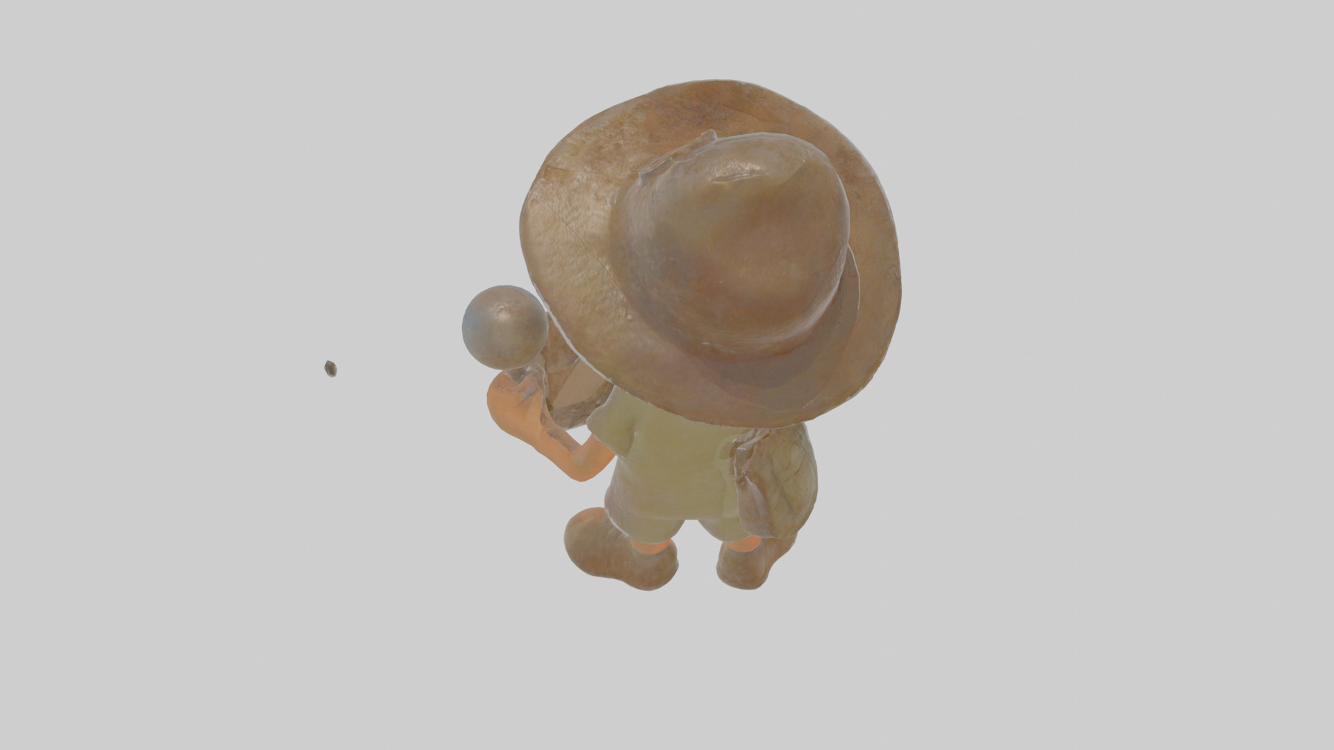 Cartoon Cecil the Surveyor of Supernatural Sites Model Low-poly 3D model_25