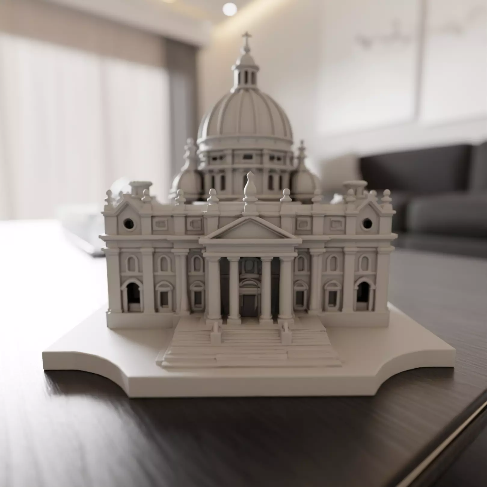 baroque architecture 3D print model_0