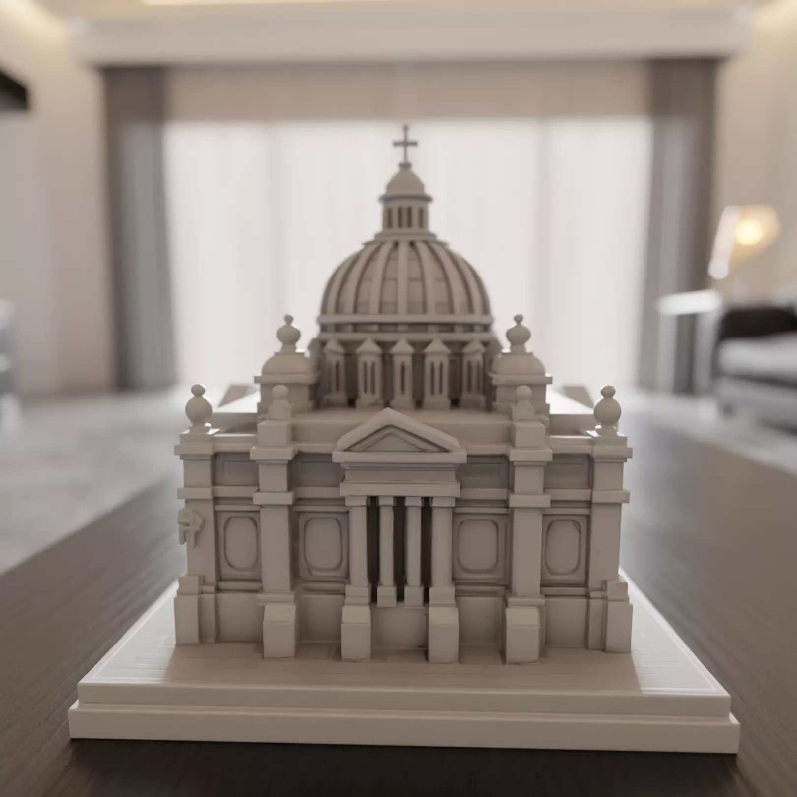 baroque architecture 3D print model_0