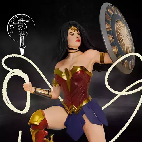 Wonder Woman SFW and NSFW Ready For 3D Printing