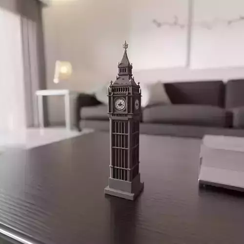 london clock 3D print model