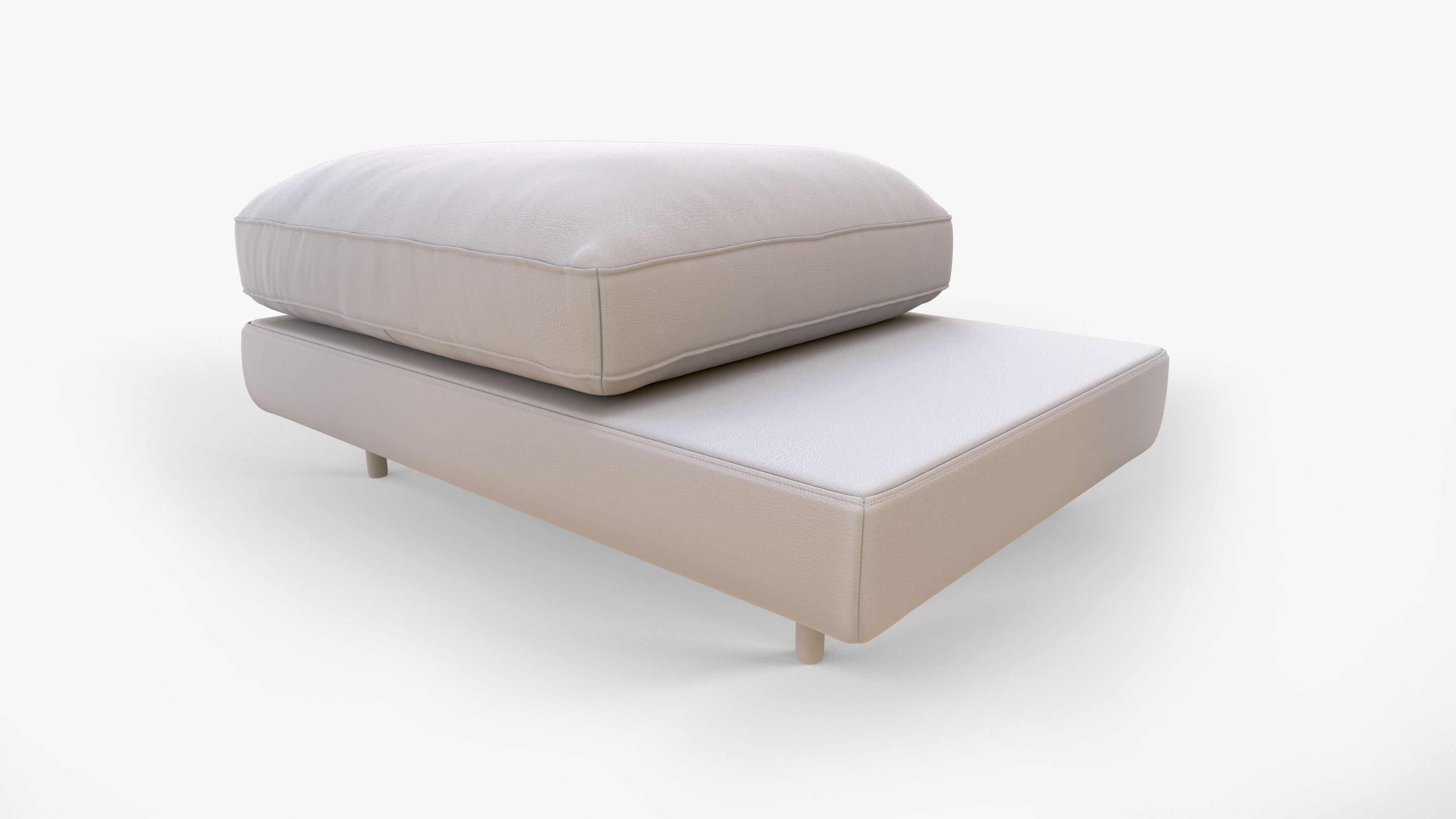 Pouf Constructor Lounge Low-poly 3D model_8