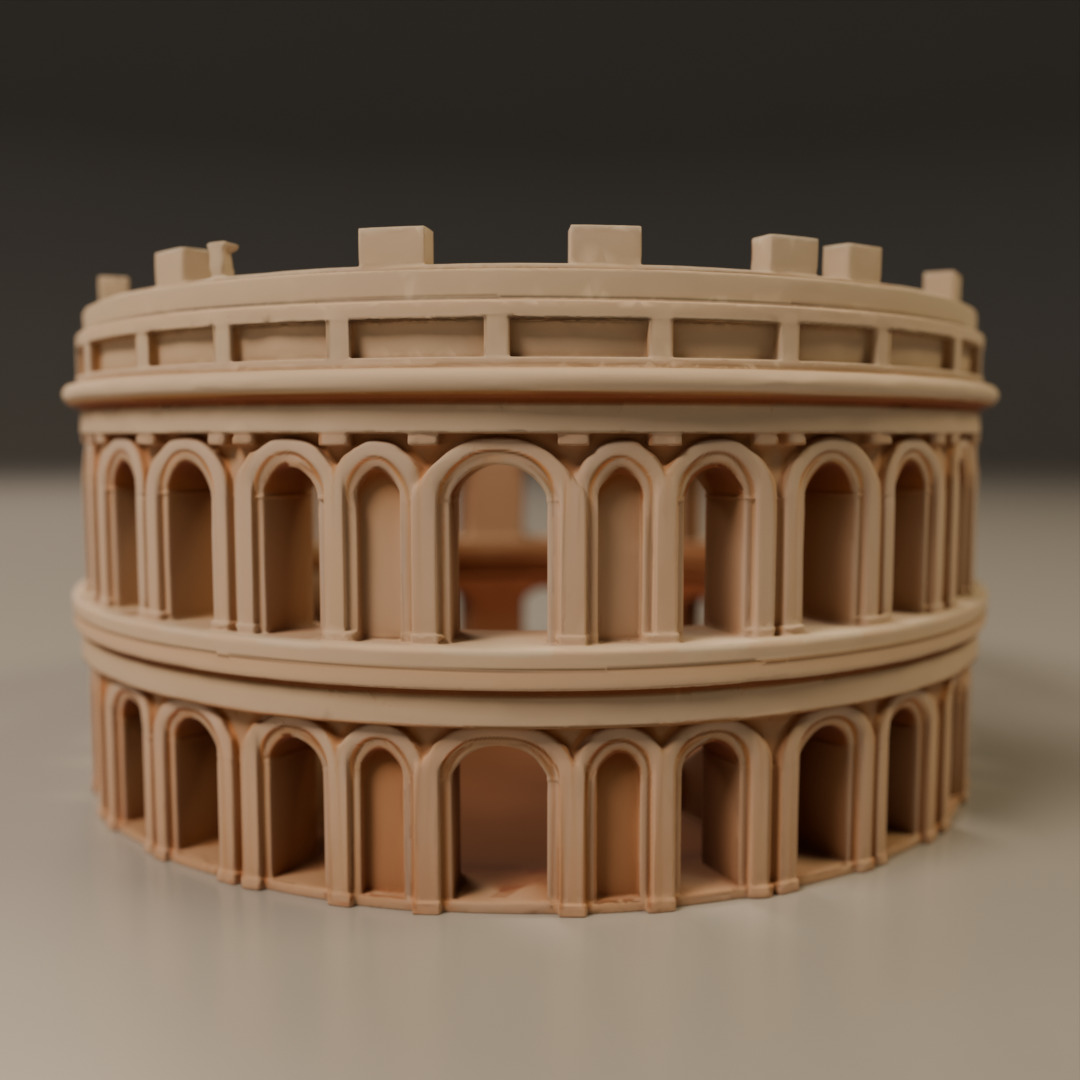 Coliseum 3D print model_8