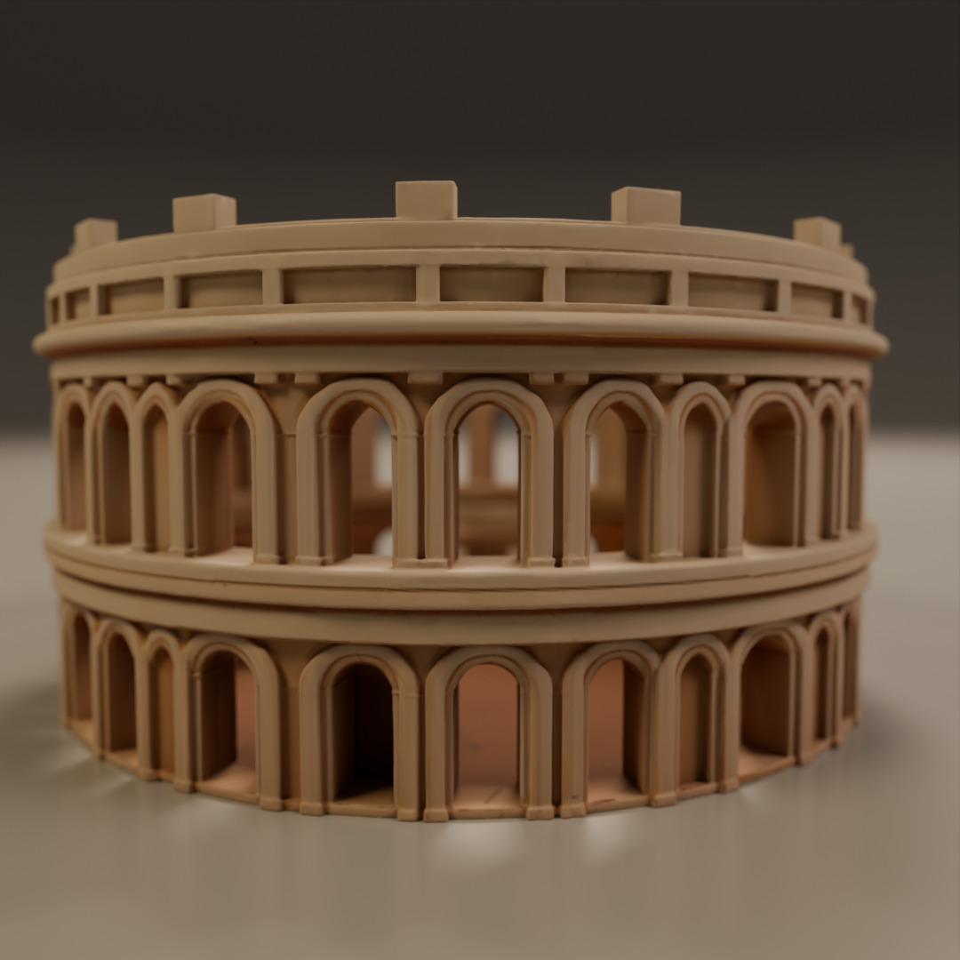 Coliseum 3D print model_6