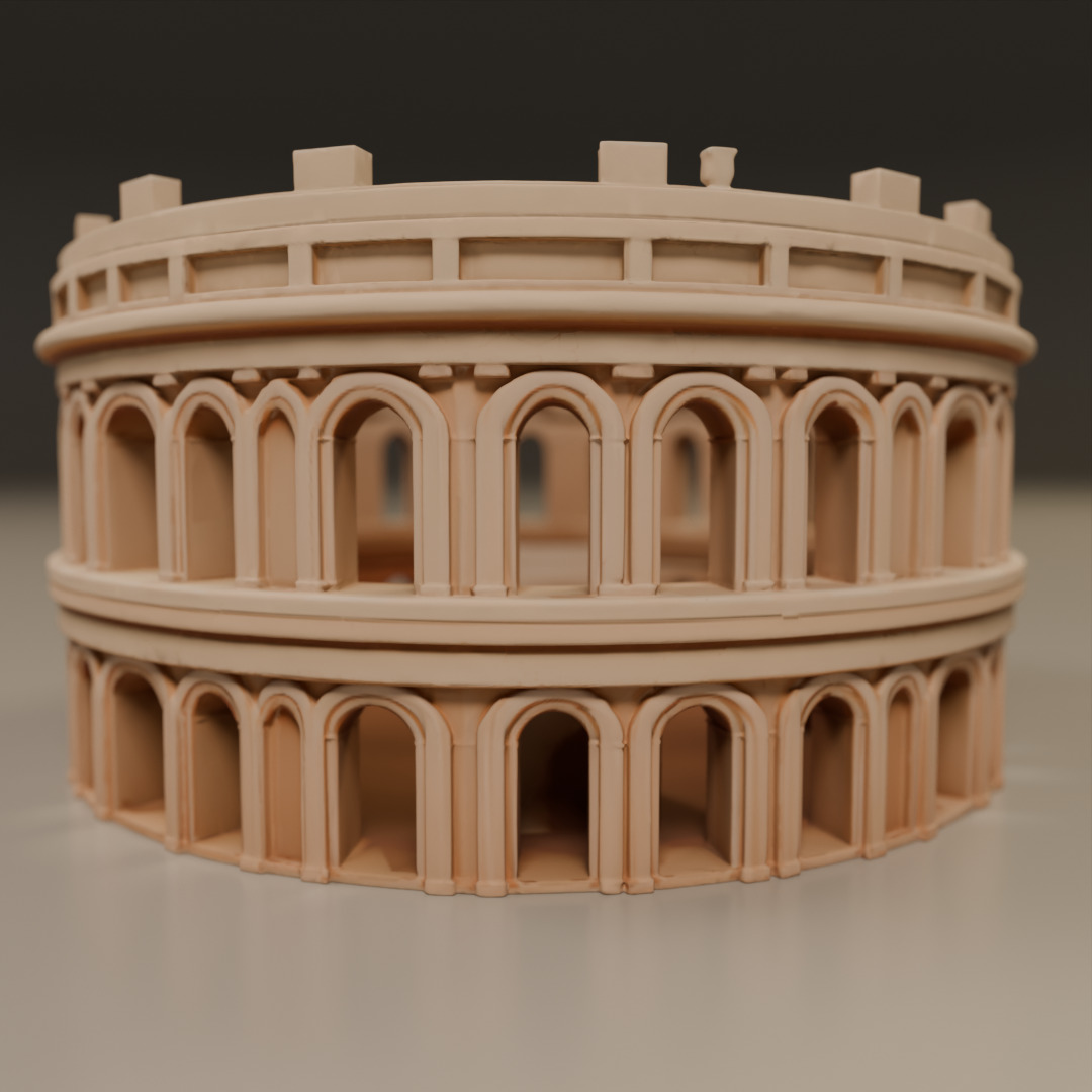 Coliseum 3D print model_4