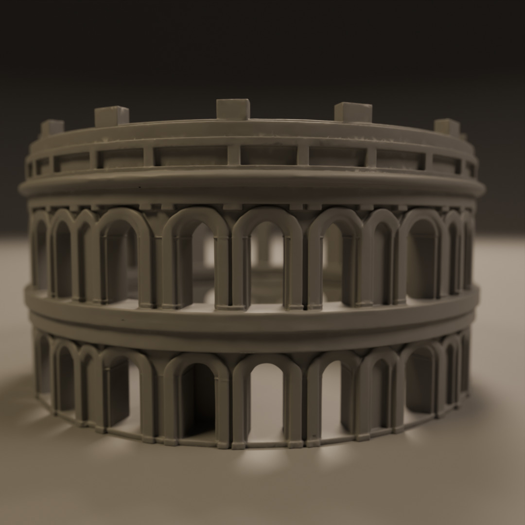 Coliseum 3D print model_14