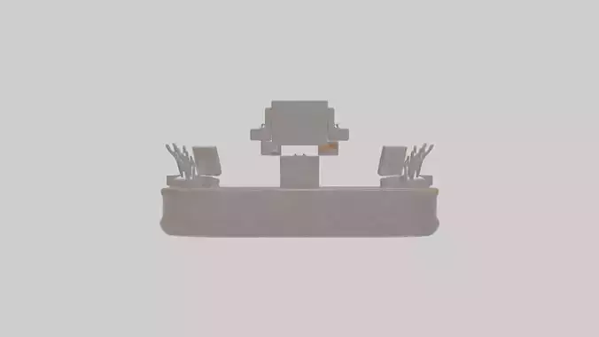 Cartoon Checkout CounterCartoon CheeseCartoon Cheese Block