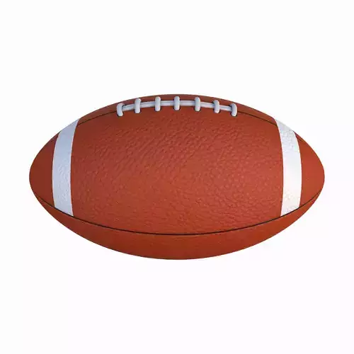 Basic Football 3D model