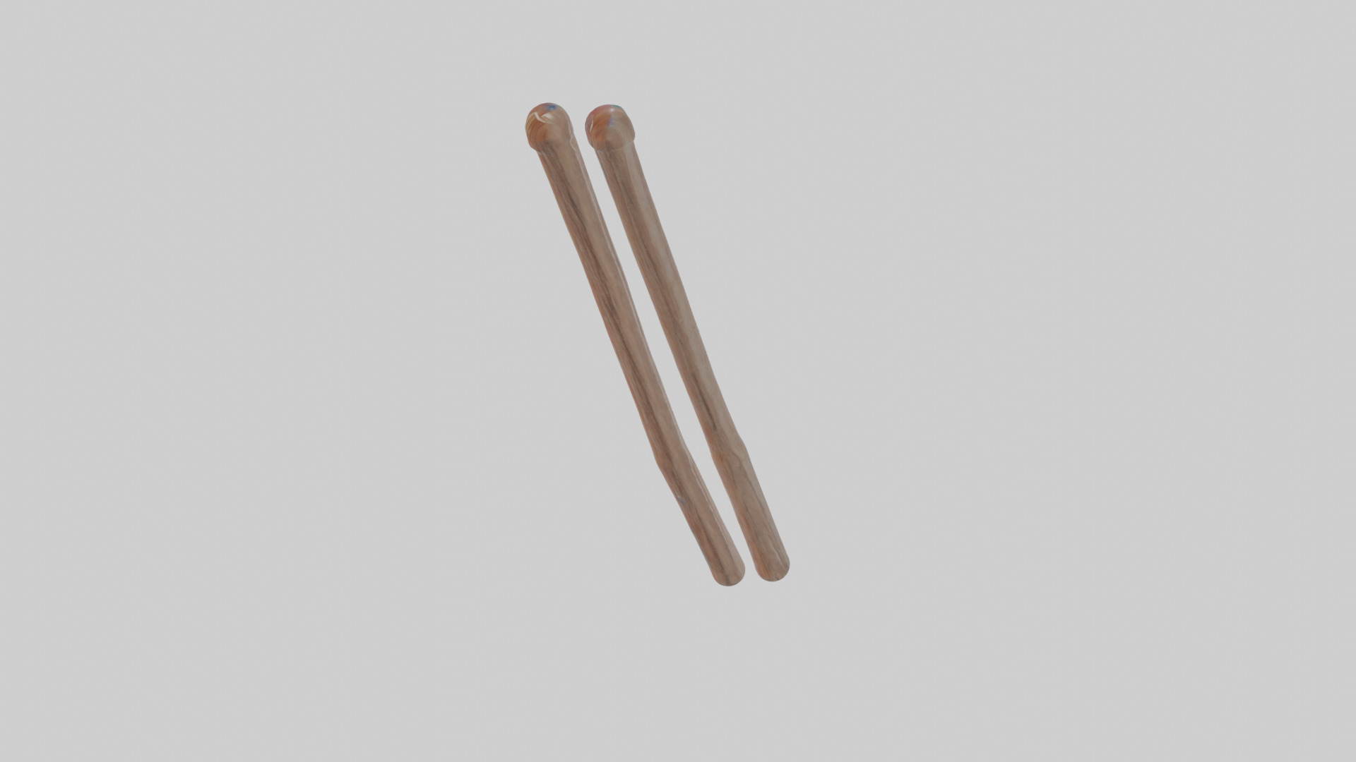 Cartoon Chopsticks Low-poly 3D model_18
