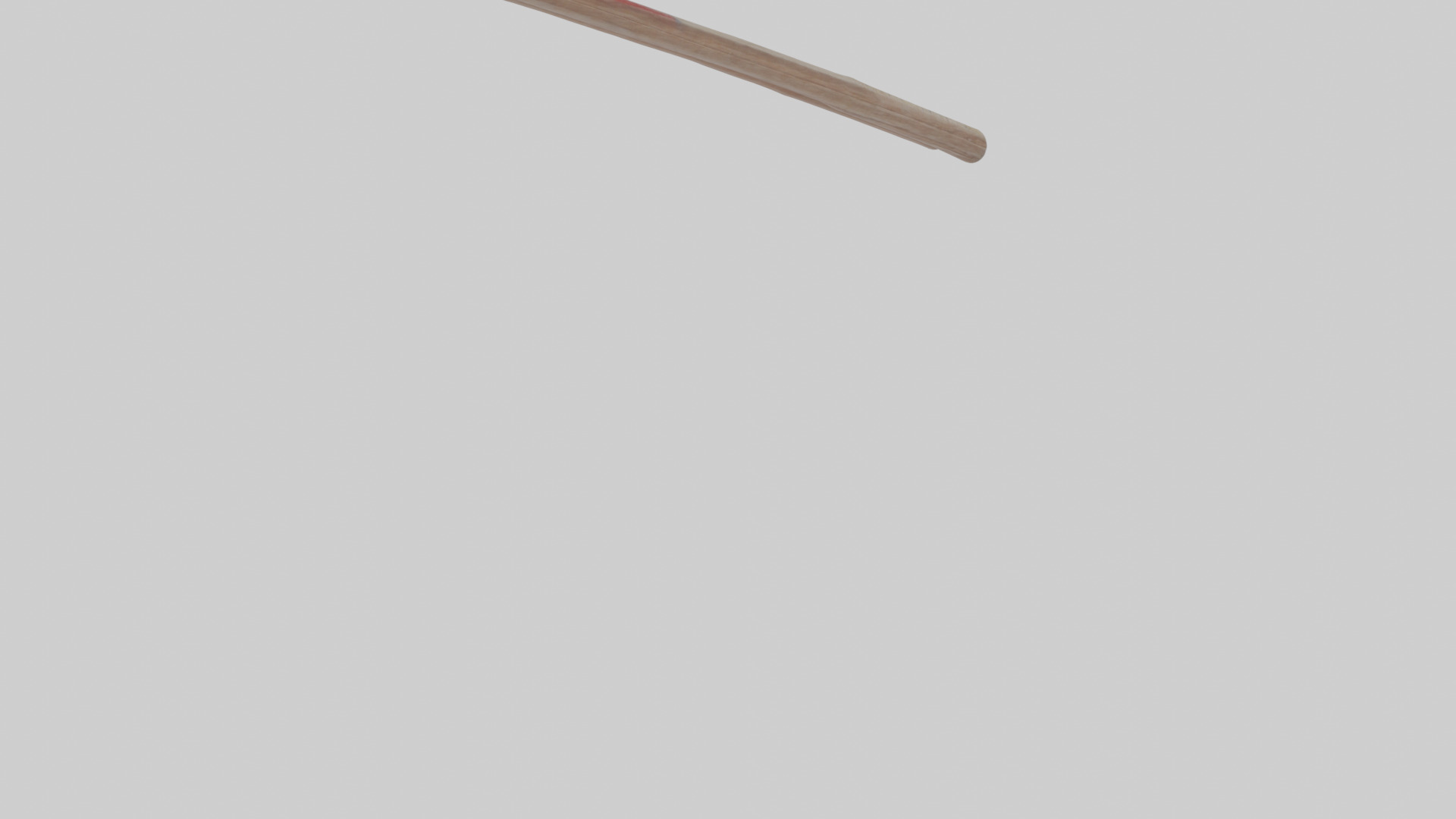 Cartoon Chopsticks Low-poly 3D model_8