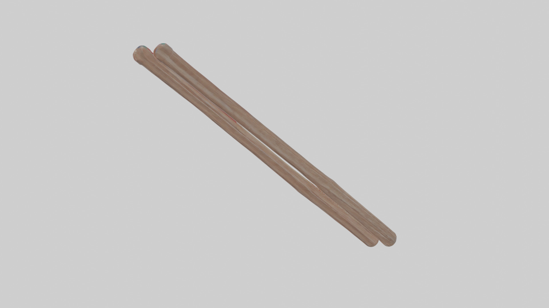 Cartoon Chopsticks Low-poly 3D model_15